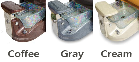 Diva Pedicure Chair Base Options