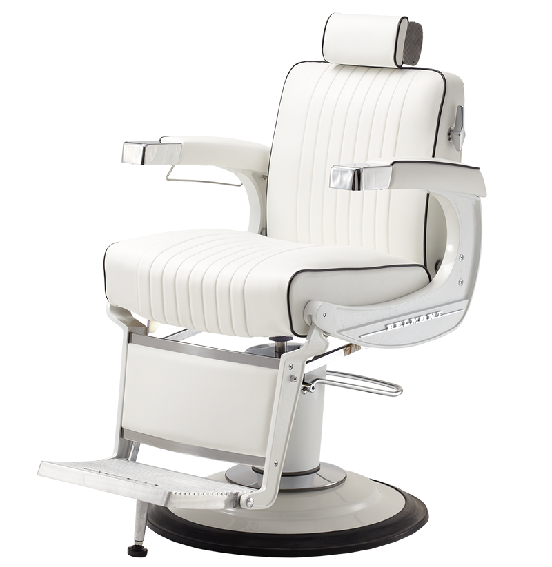  Takara Belmont Barber Chair, ELEGANCE 225 ELITE WHITE