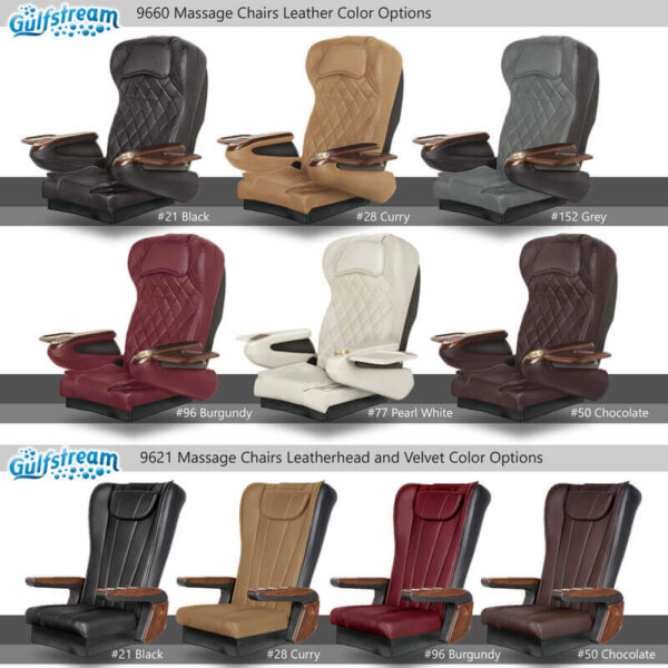 Upholstery Colors for Pedicure Chair