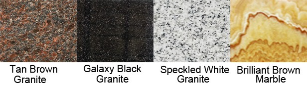 Optional Counter Top Color Options Optional Counter Top Color Options