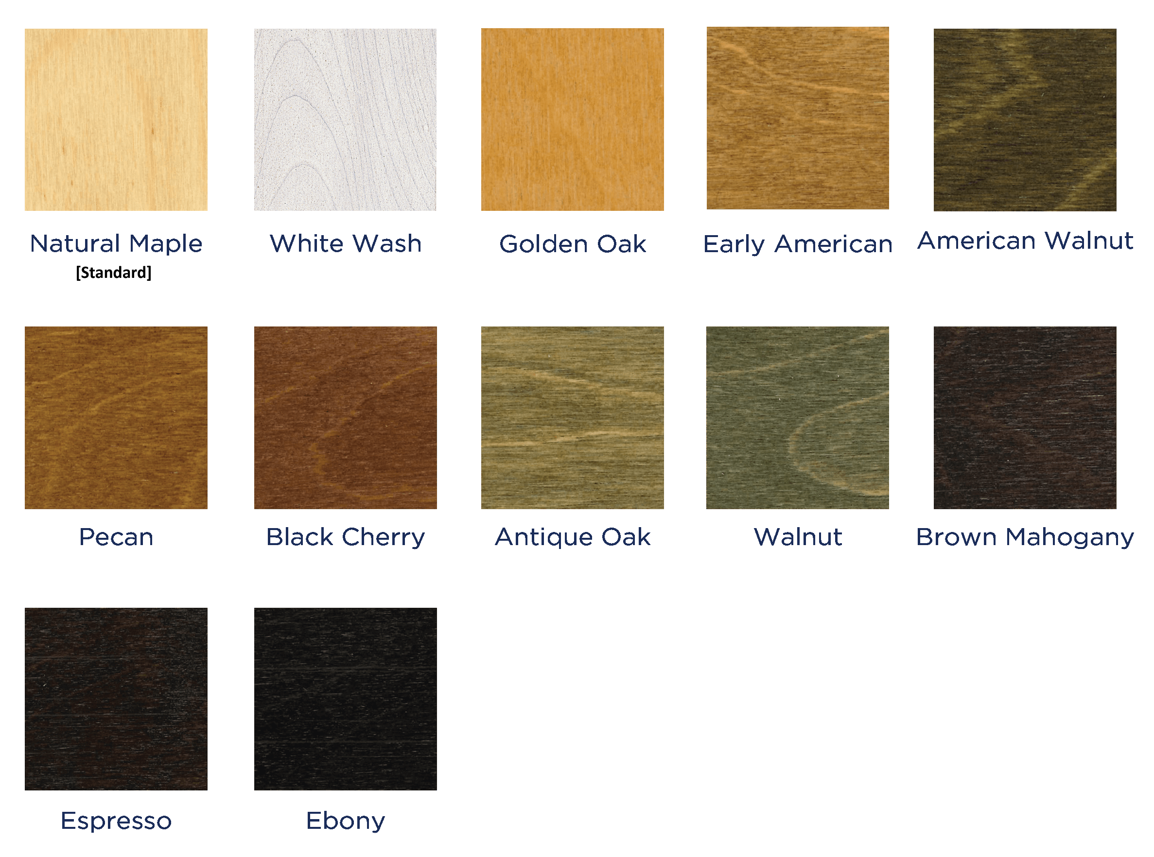 Wood Stain Options