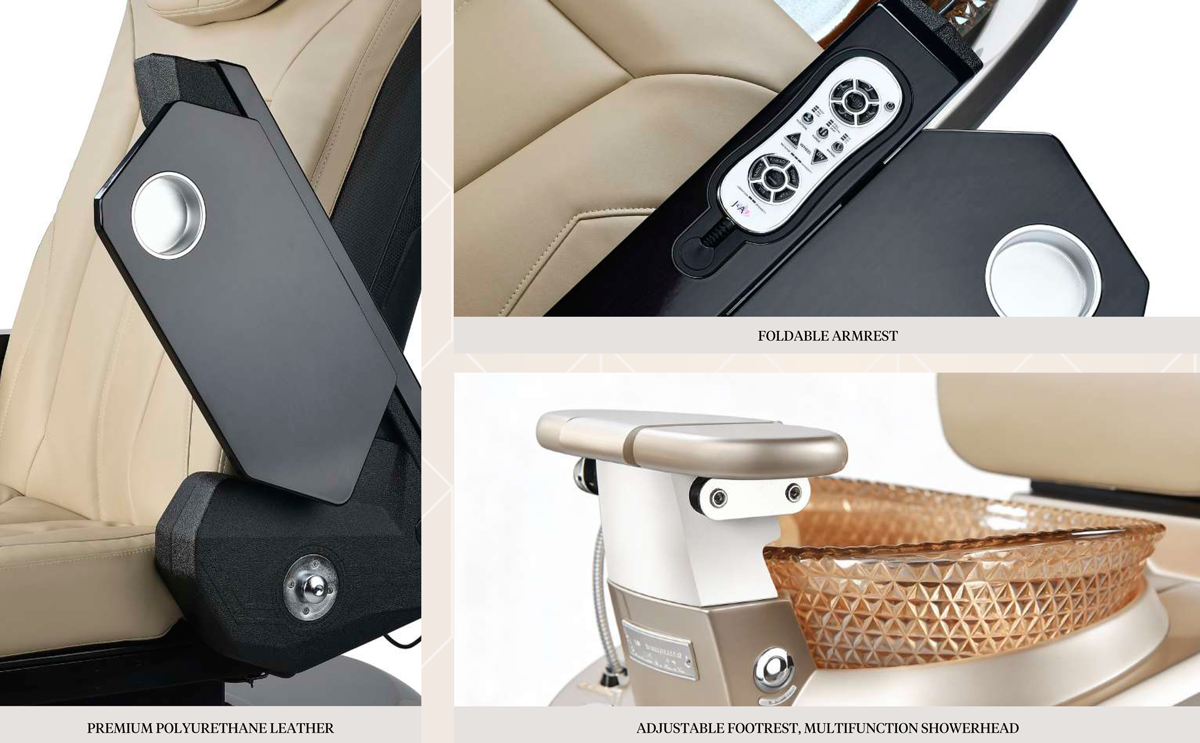 LENOX DM Pedicure Chair Features