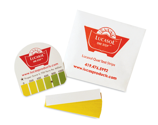 Lucasol Quat Test Strips
