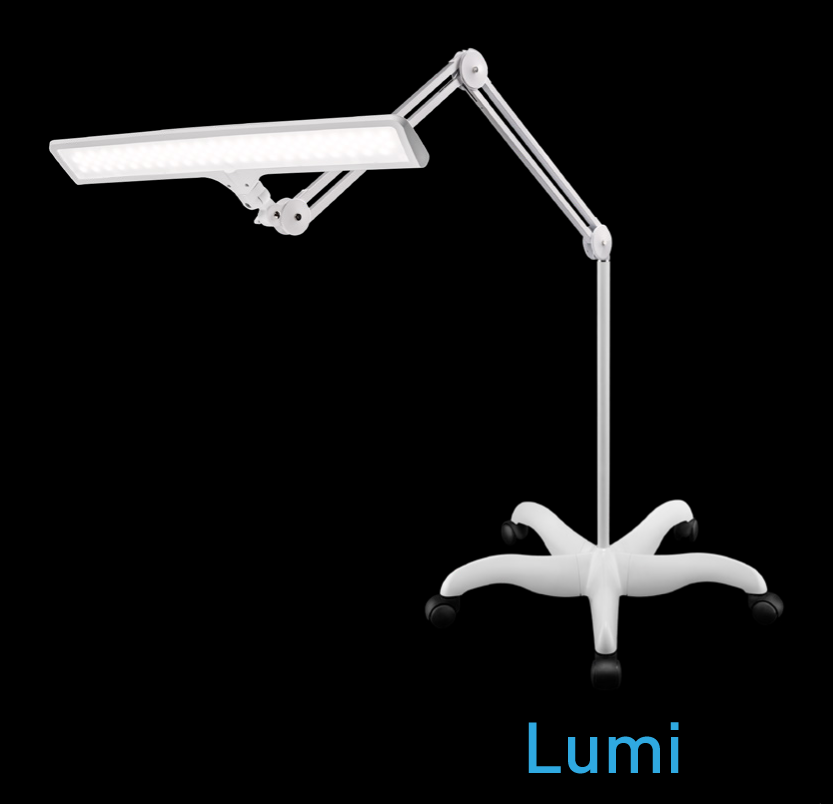 Lumi Table Lamp on a Floor Stand