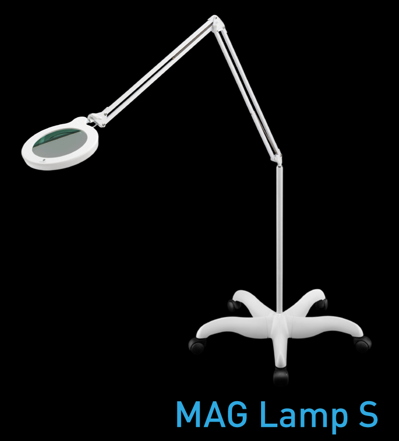 mag-s.png MAG S Magnifying Lamp on a lamp stand
