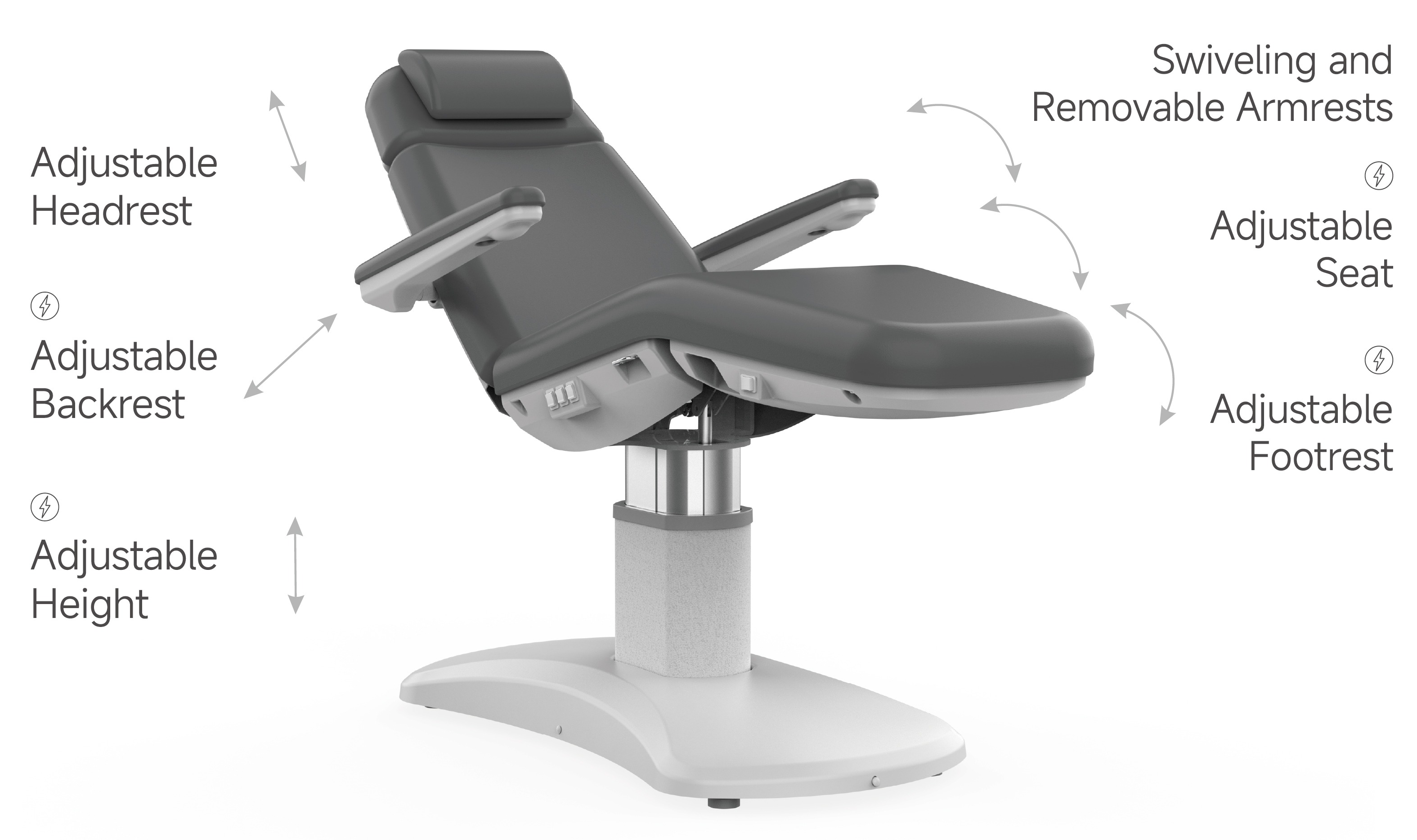 Orbis Treatment Chair Features
