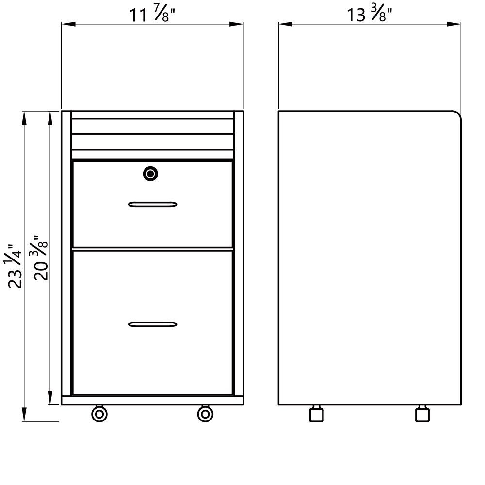 DIR Pedicure Manicure Trolley Cart 