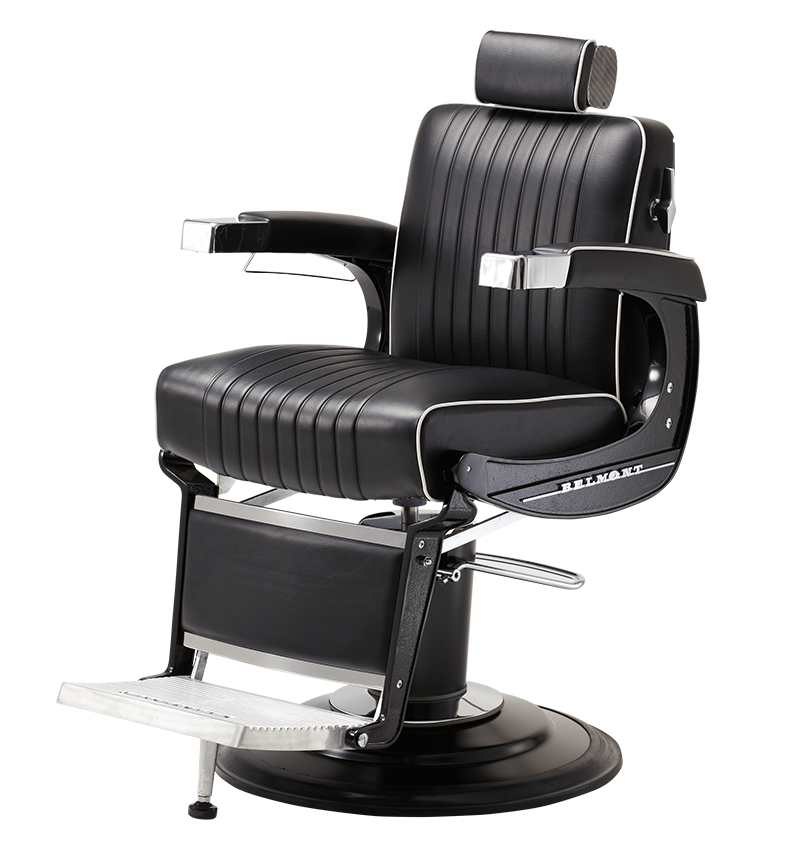 Takara Belmont Barber Chair, ELEGANCE 225 ELITE BLACK