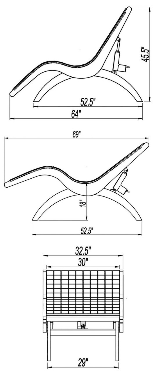 S-Lounge Dimensions