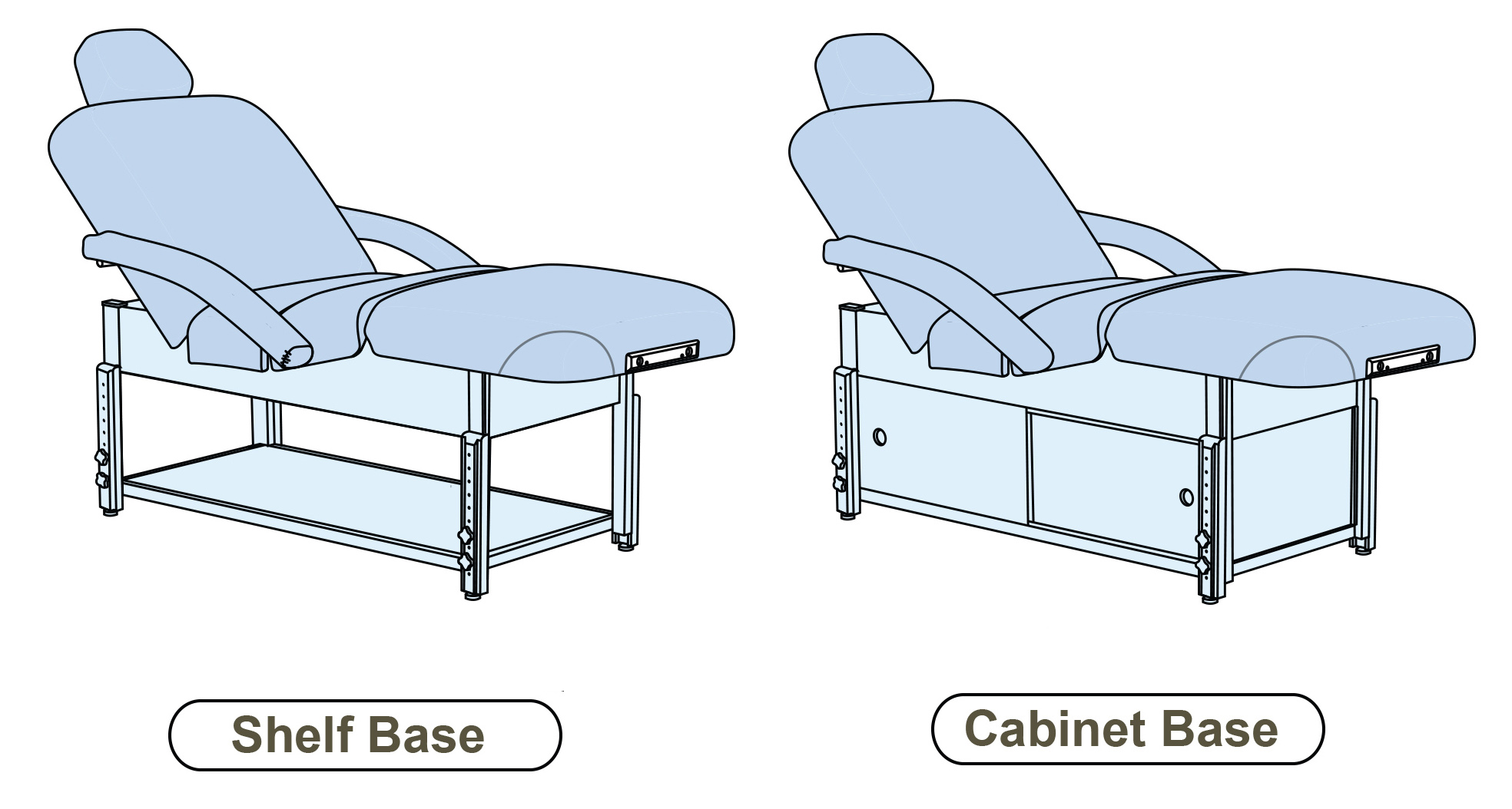 Sedona salon top base options