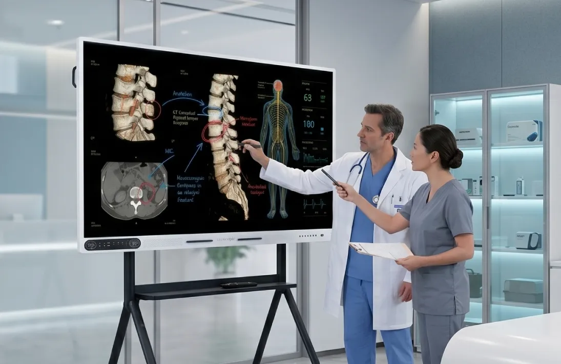 Make healthcare easier to visualize with the SmartBoard.