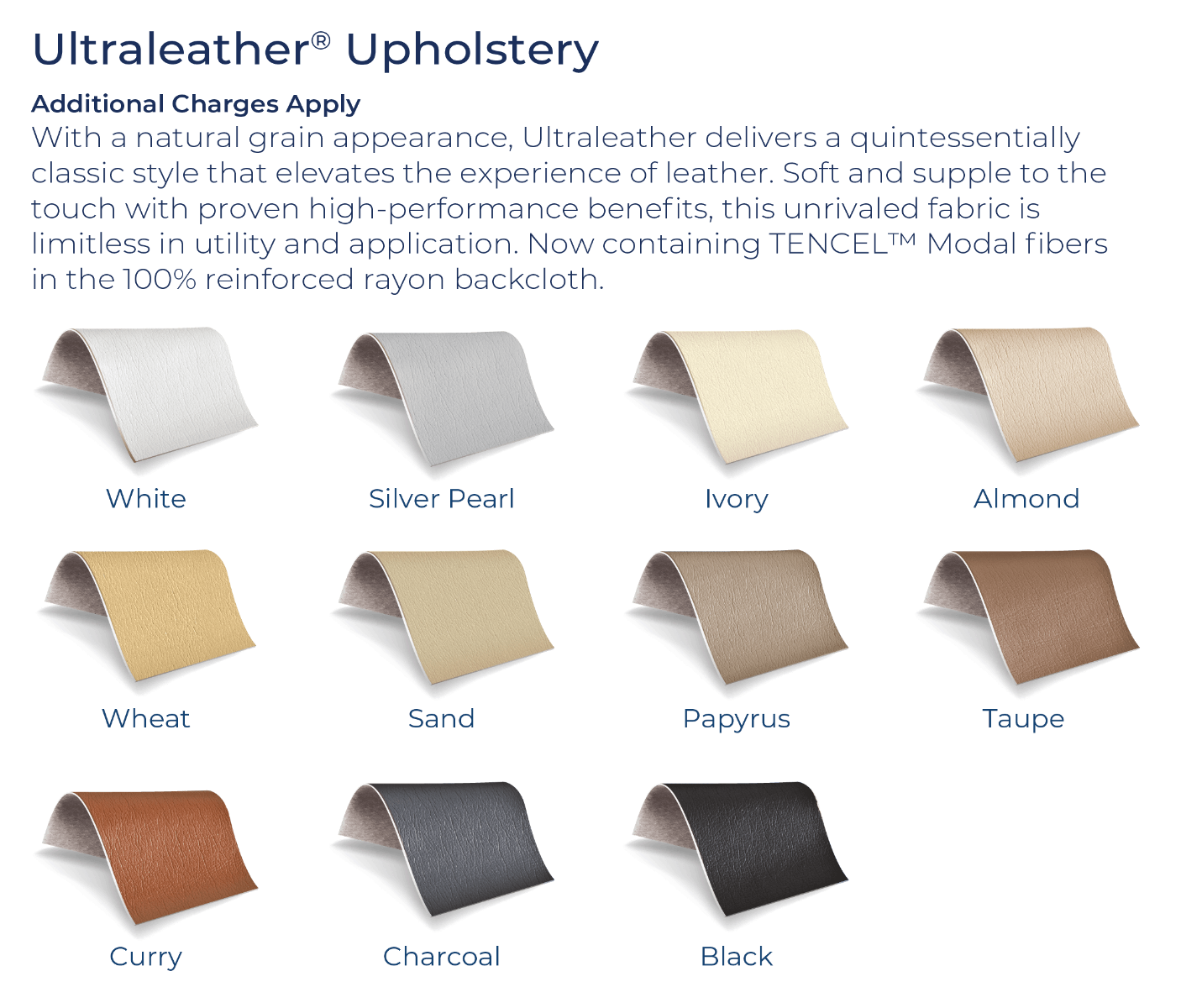 Ultraleather Upholstery Options