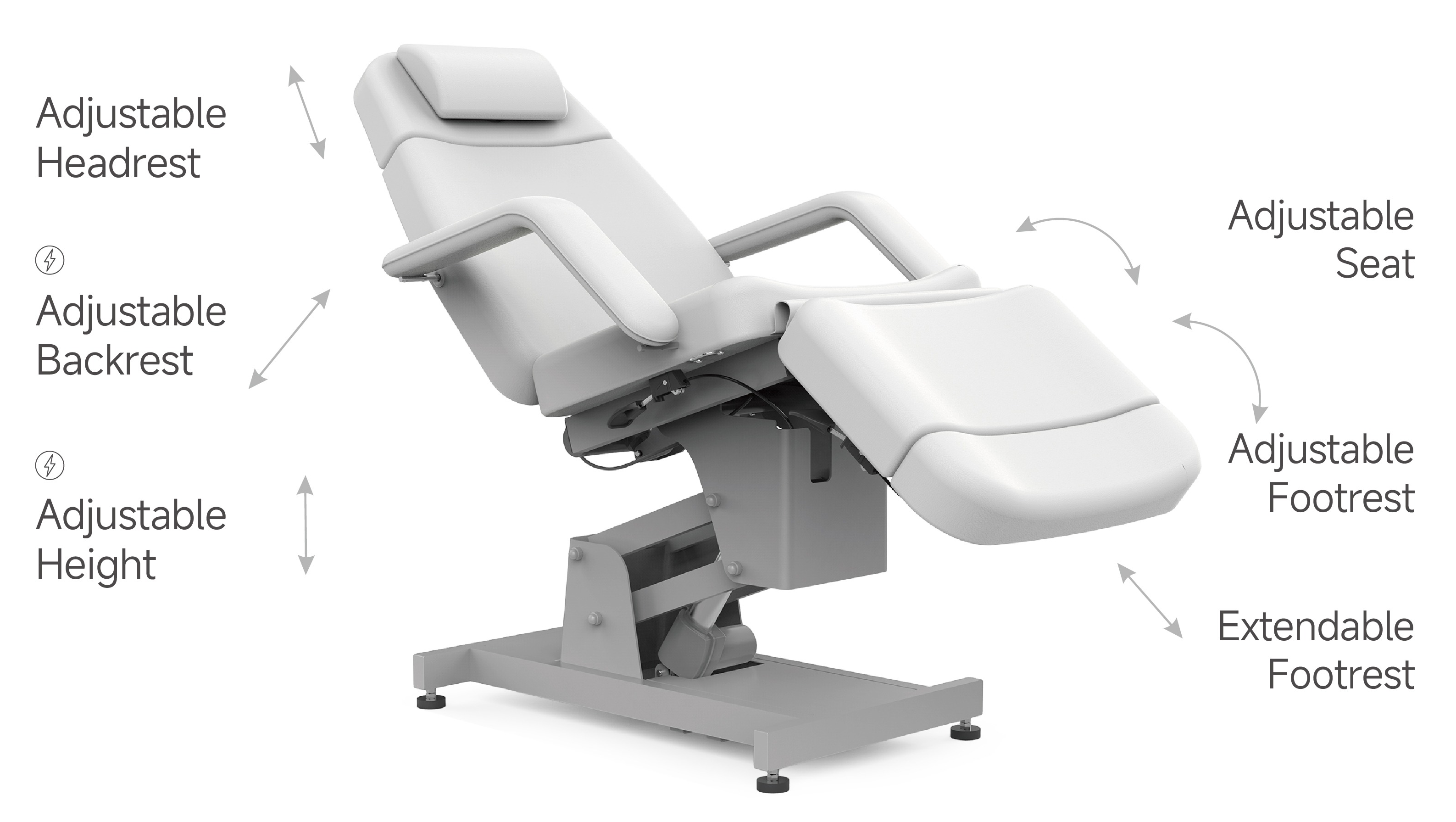 Zenith Treatment Chair Features