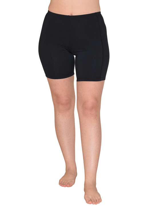 Women UV Protective Swim Tights Full Leggings UPF50+ Black (Chlorine ...