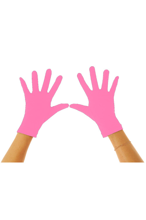 Women Swim UV Gloves Sun Protective UPF50+ Pink (Chlorine Resistant) 