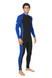 Men Full Body Stinger Swimsuit Dive Skin UPF50+ Black Royal Lime (Chlorine Resistant) 