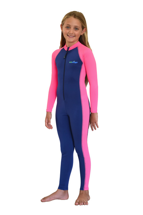 8  & 10 years Sizes 4 6 Girls Wetsuit Neoprene and Chlorine Resistant 
