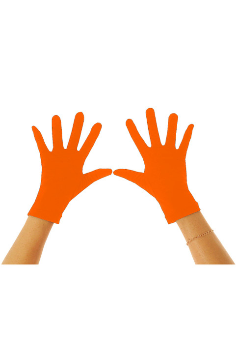Women Swim UV Gloves Sun Protective UPF50+ Orange (Chlorine