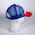 WWG1WGA Red White Blue Trucker Hat side back view