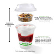 360ml Clear PLA BioCups 360ml Clear PLA BioCups