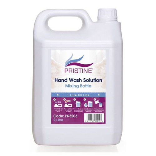 PRISTINE Sakura Blossom Foaming Hand Wash Solution Mixing Bottle 2 Litre