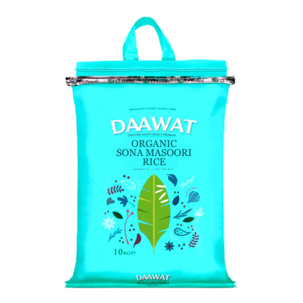Daawat Organic Sona Masoori Rice 10 Kg