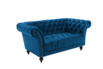 Chester Midnight Blue 2 Seater Sofa