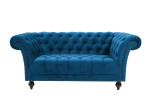 Chester Midnight Blue 2 Seater Sofa