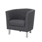 Cleveland Charcoal Armchair