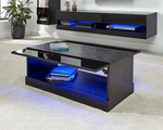 Galicia Black Light-up Coffee Table