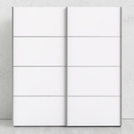 Verona White Sliding Wardrobe (180cm)