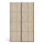 Verona Oak Effect Sliding Wardrobe (120cm)