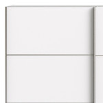 Verona 180cm Sliding Wardrobe with 2 Shelves in White