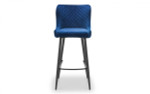 Grafton Bar Table and 2 Luxe Blue Bar Stools