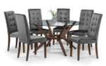 Chelsea Dining Set with 6 Madrid Chairs