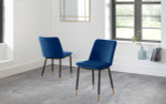 Delaunay Blue Dining Chair