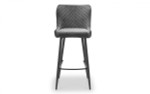 Pair of Luxe Grey Bar Stools