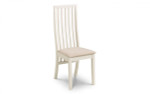 Vermont Pair of Ivory Dining Chairs