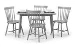 Torino Dining Set in Lunar Grey