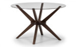 Chelsea Glass Round Top Dining Table