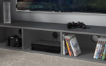 Nebula Anthracite Gaming Bed with Desk