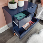 Nyborg Nightshadow Blue 2+2 Drawer Chest 