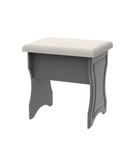 Haworth Stool in Dusk Grey - Welcome Furniture