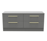 Haworth 4 Drawer Bed Box in Dusk Grey - Welcome Furniture