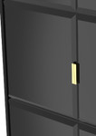 Cube Black Matt 2 Door 2 Drawer Wardrobe Welcome Furniture