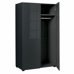 Puro Charcoal Grey 2 Door Double Wardrobe