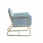 Charles Sky Blue Armchair