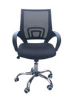 Tate Black Mesh Back Office Chair