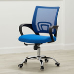 Tate Blue Mesh Back Office Chair