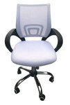 Tate White Mesh Back Office Chair